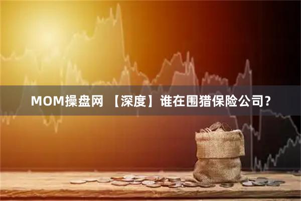 MOM操盘网 【深度】谁在围猎保险公司？